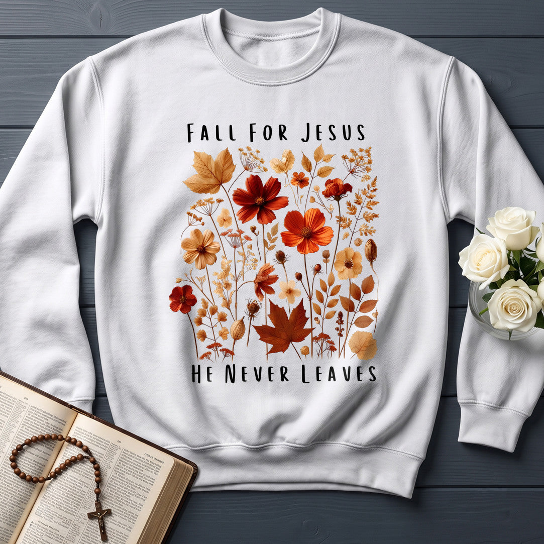 Fall For Jesus He Never Leaves 78