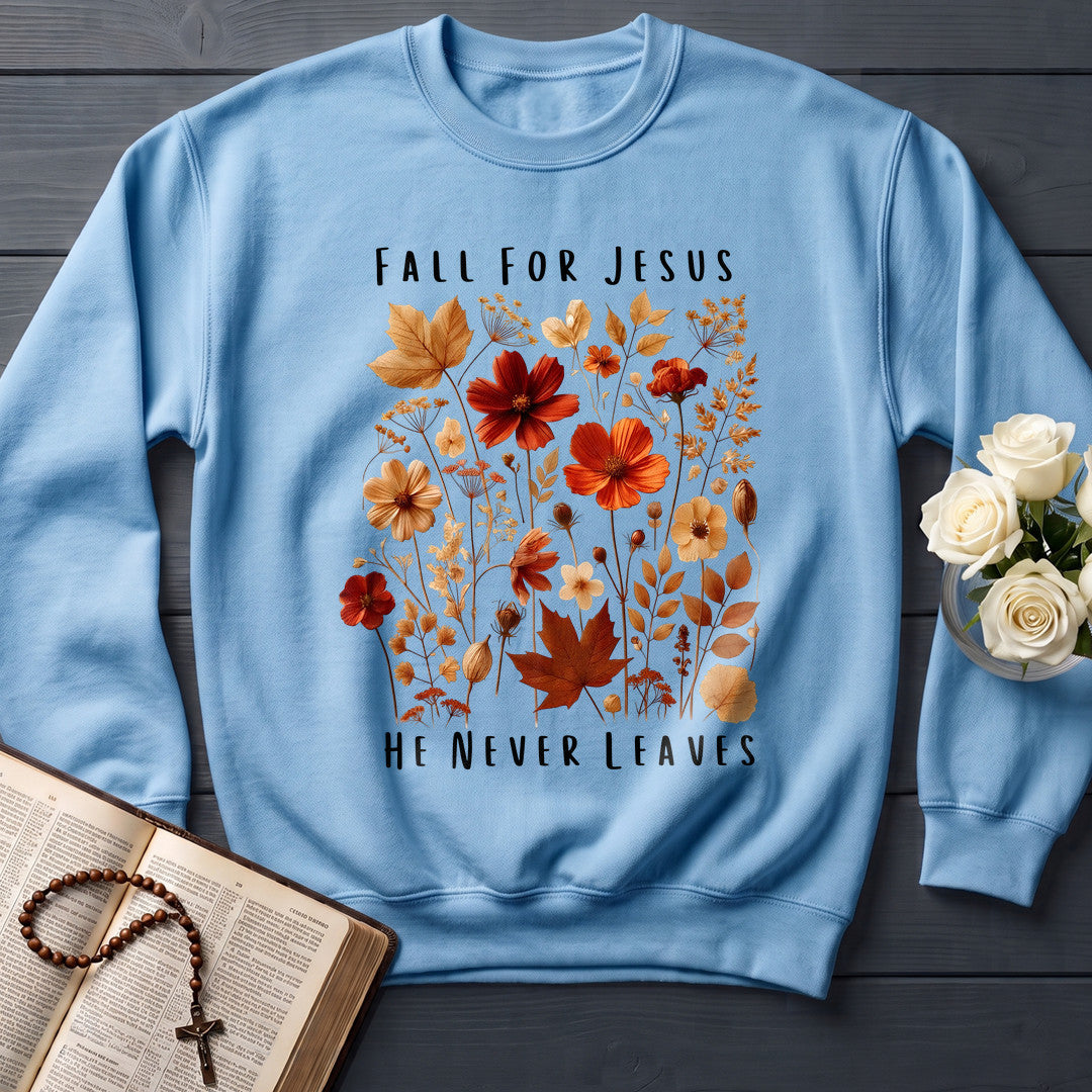 Fall For Jesus He Never Leaves 78