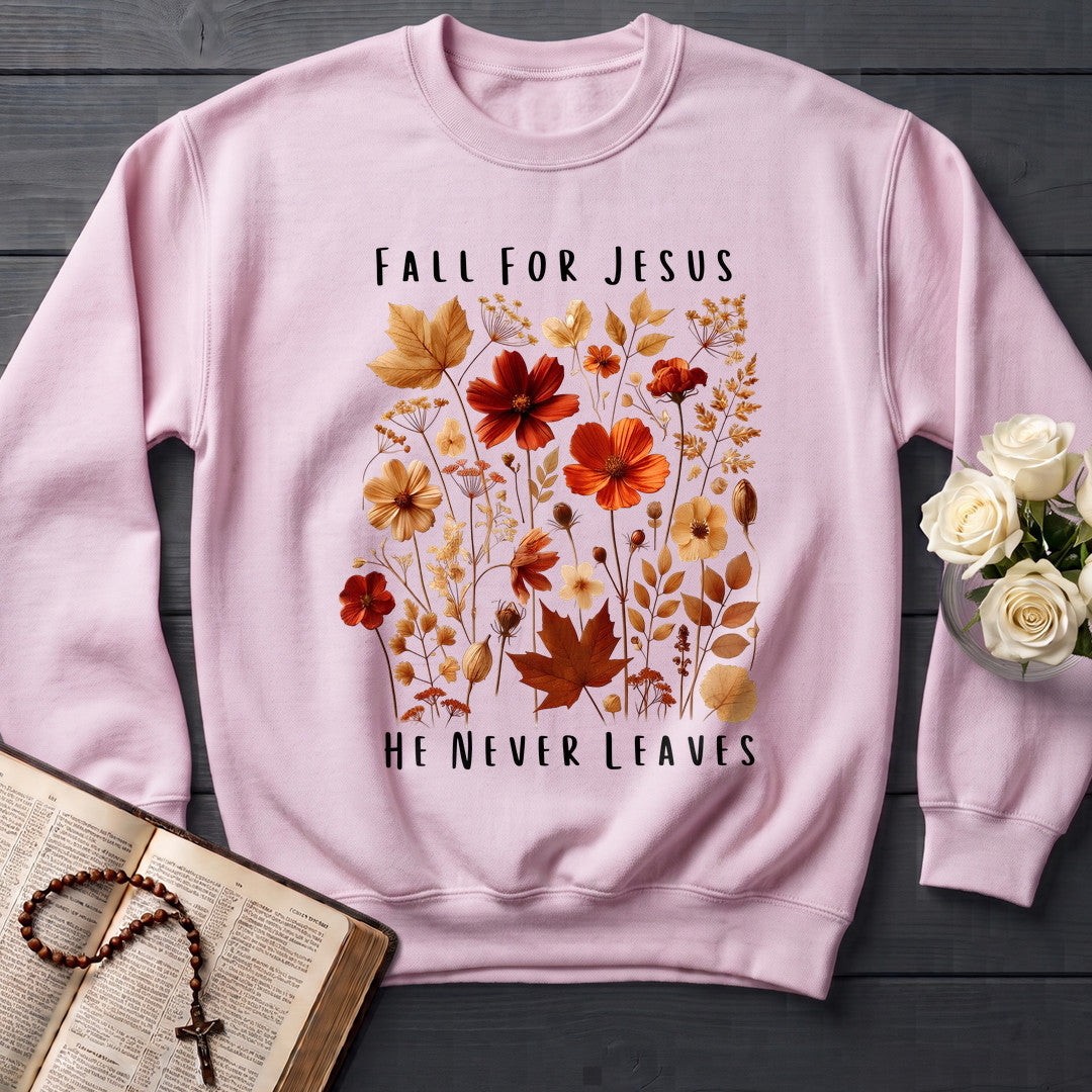 Fall For Jesus He Never Leaves 78