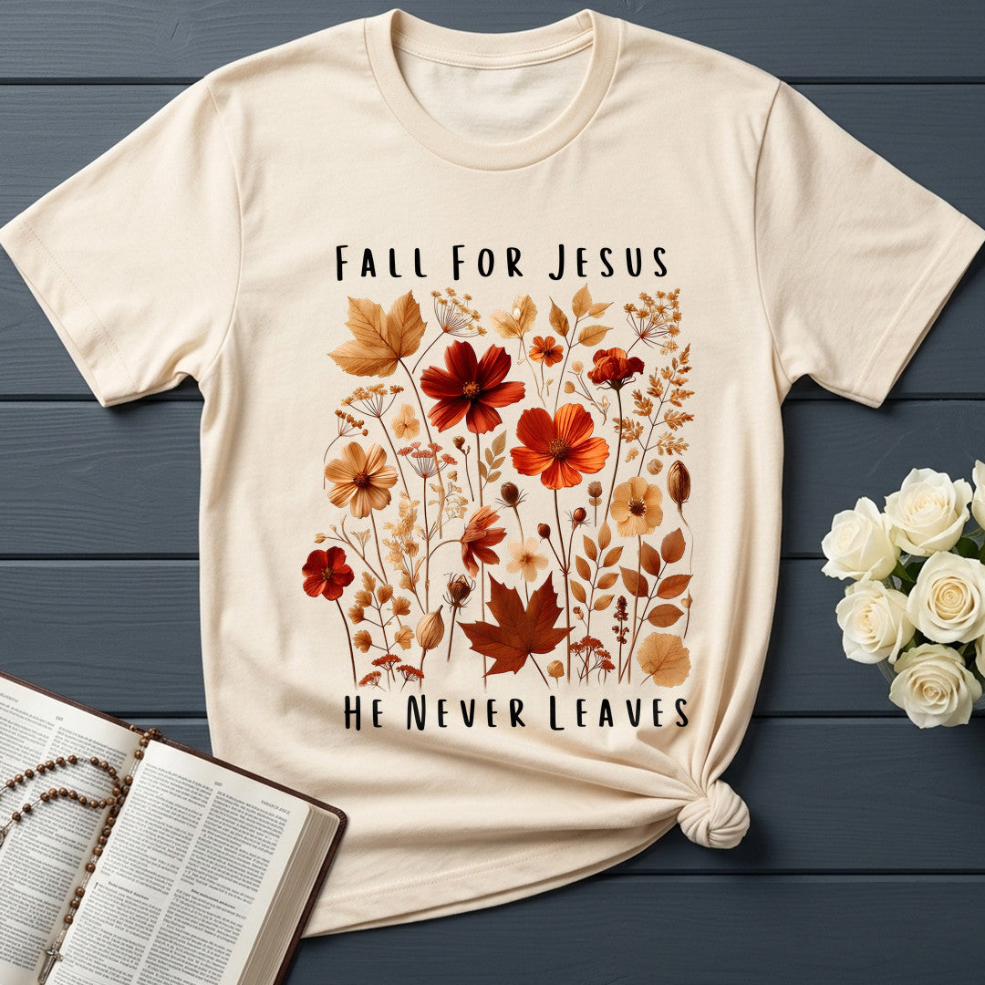 Fall For Jesus He Never Leaves 78
