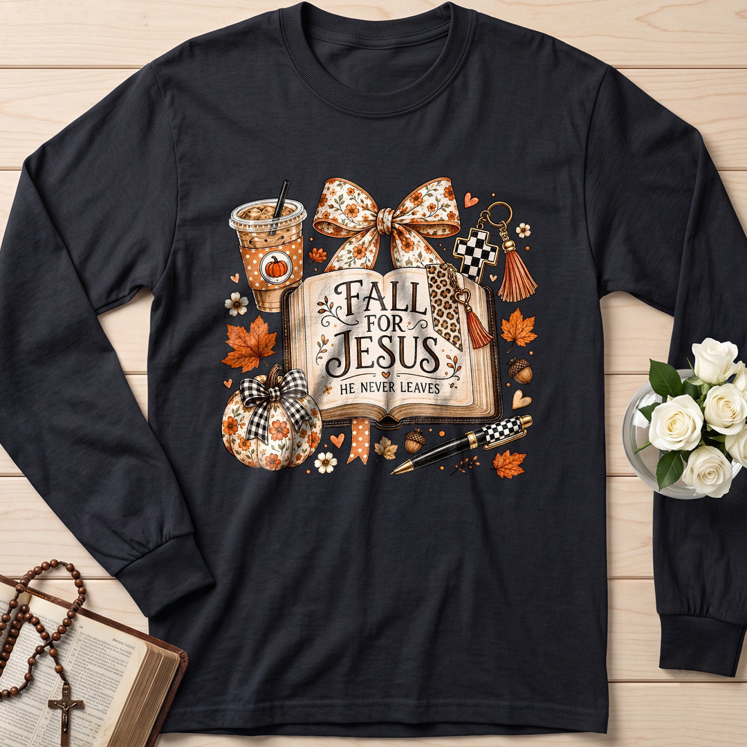 Fall For Jesus He Never Leaves 79