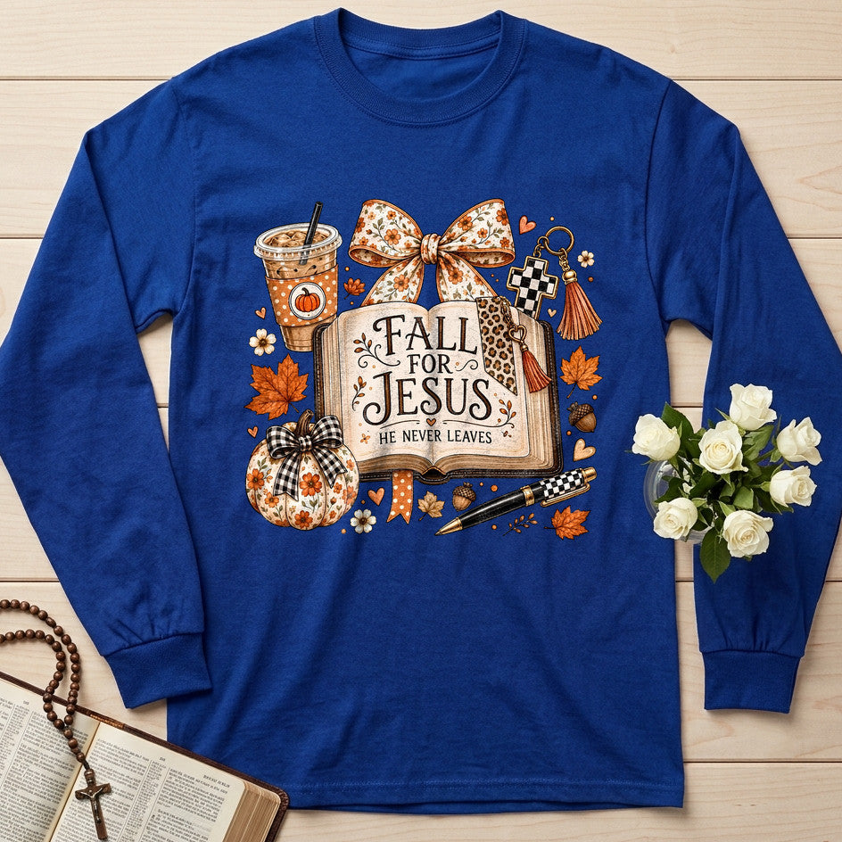 Fall For Jesus He Never Leaves 79
