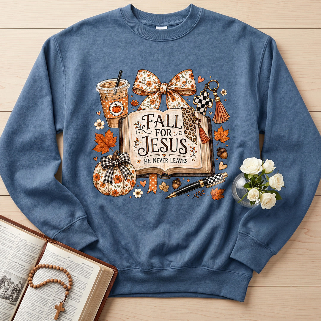 Fall For Jesus He Never Leaves 79
