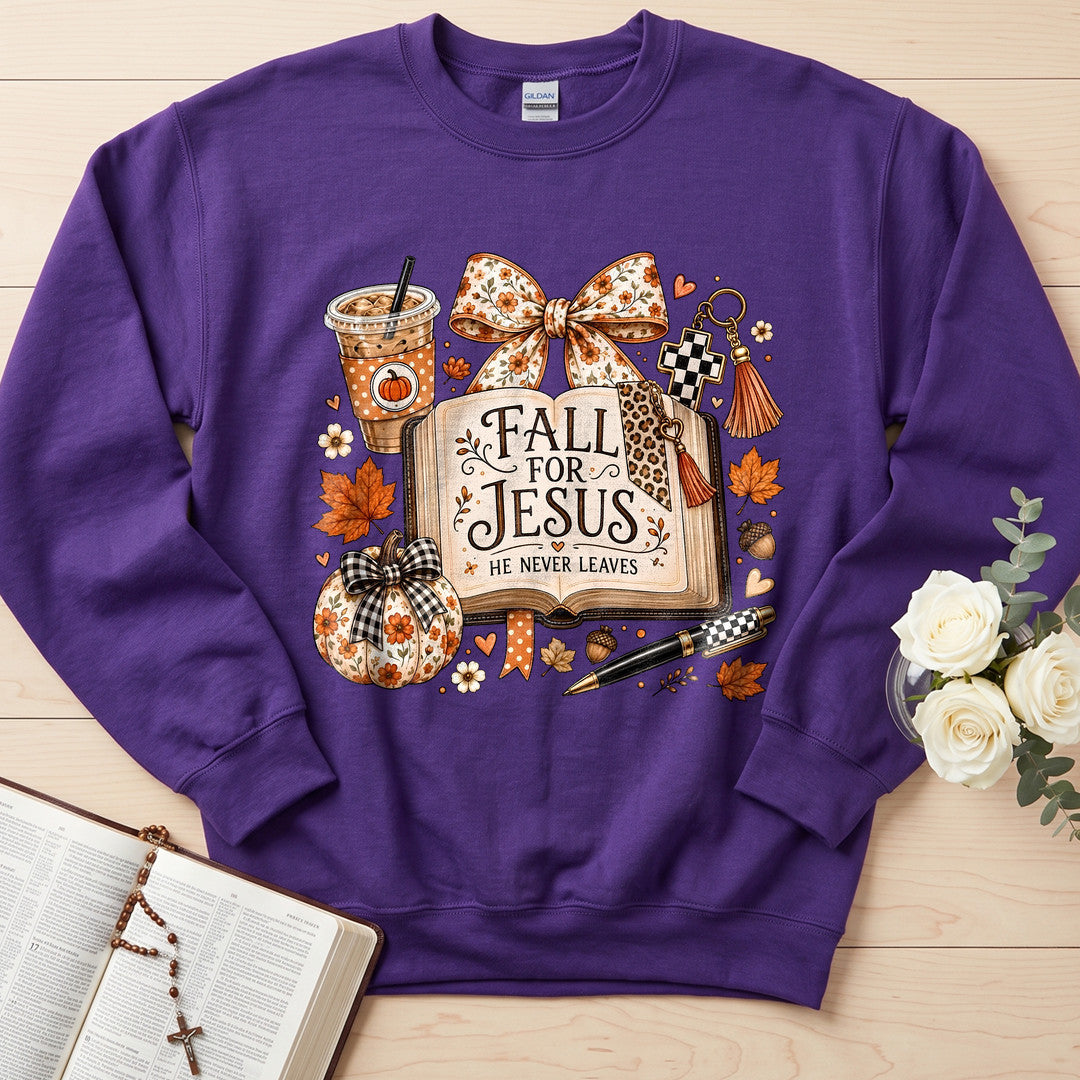 Fall For Jesus He Never Leaves 79