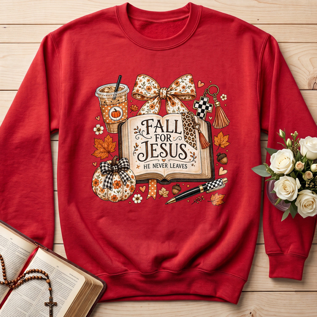 Fall For Jesus He Never Leaves 79