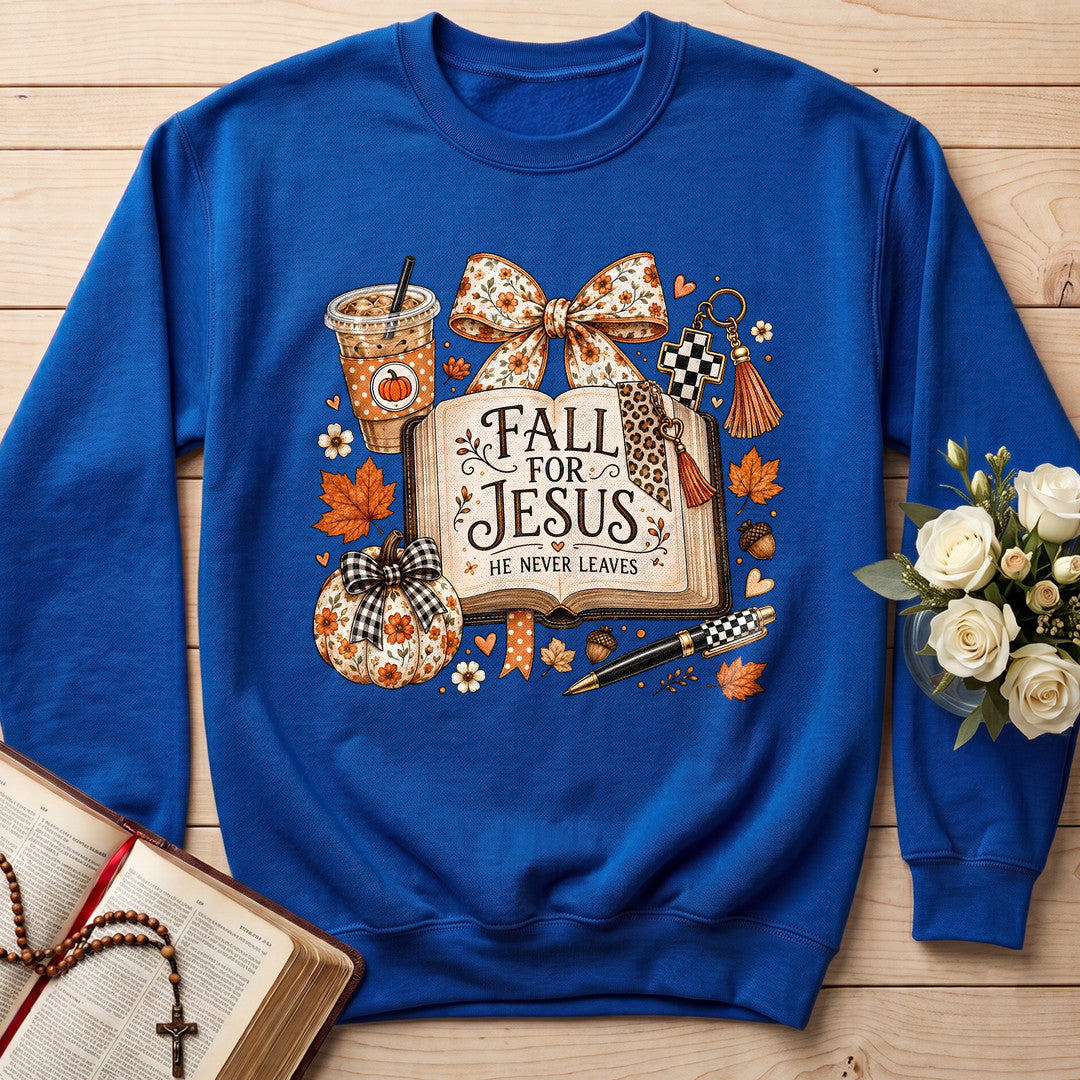 Fall For Jesus He Never Leaves 79