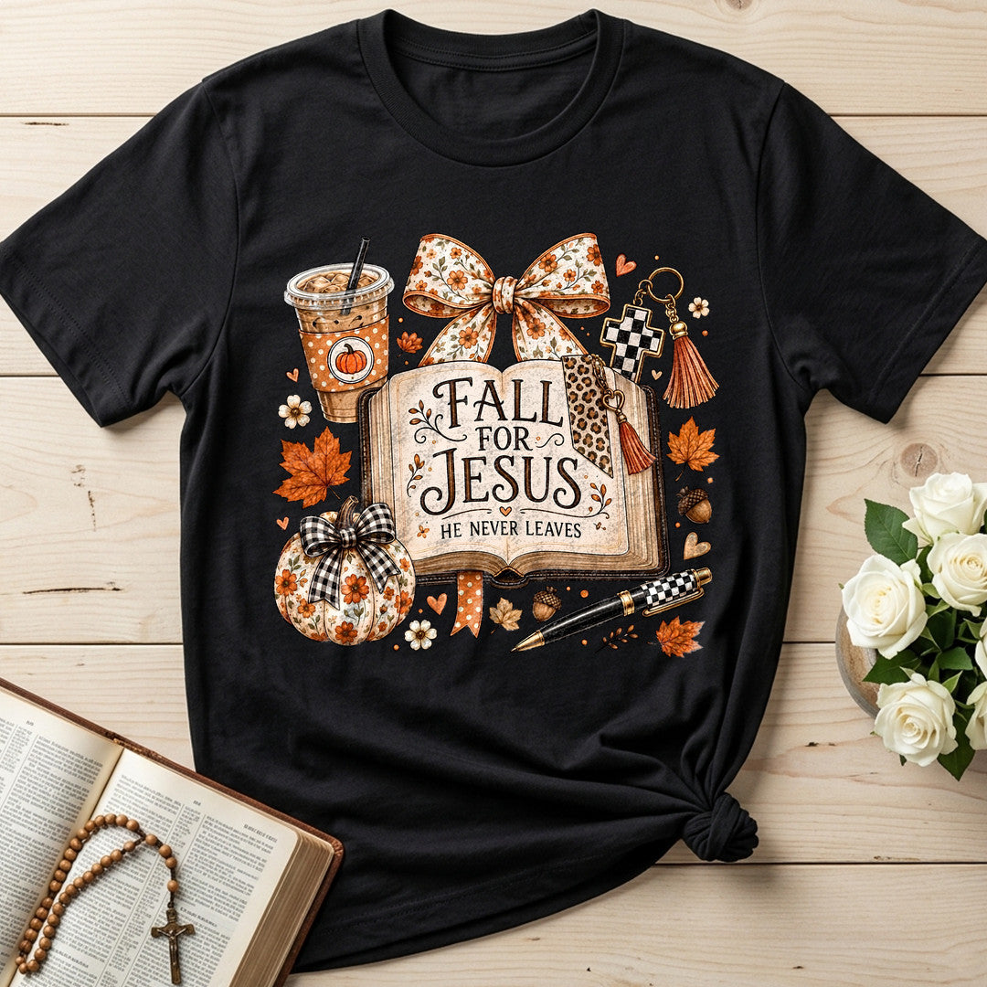 Fall For Jesus He Never Leaves 79