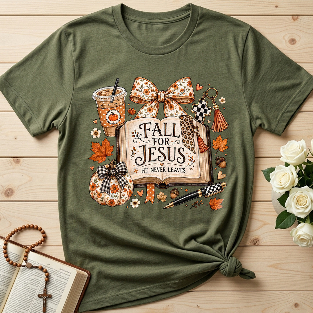 Fall For Jesus He Never Leaves 79