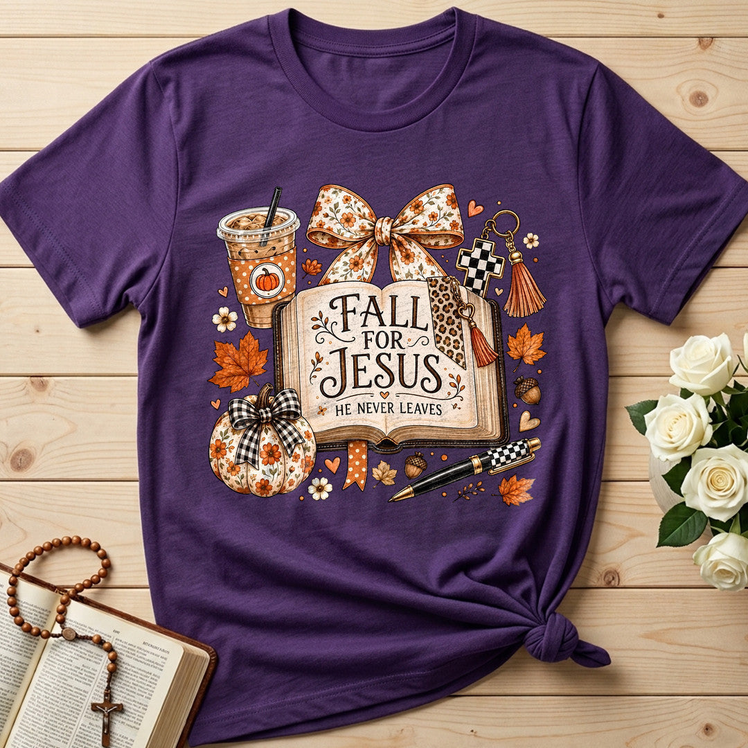 Fall For Jesus He Never Leaves 79