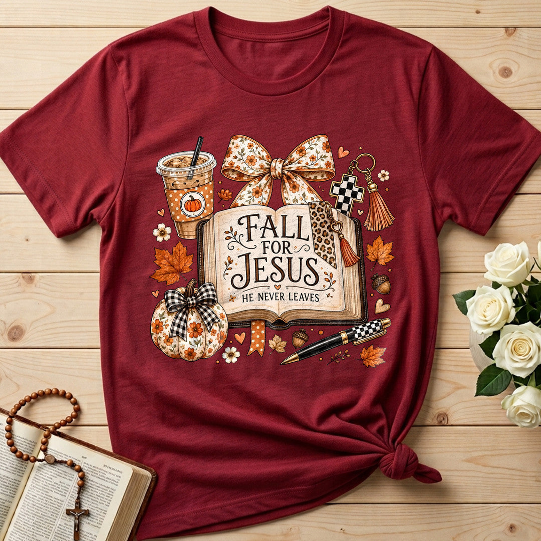 Fall For Jesus He Never Leaves 79