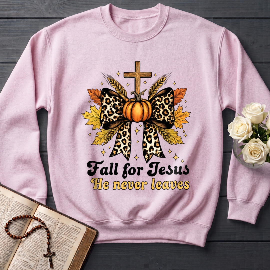 Fall For Jesus He Never Leaves 80