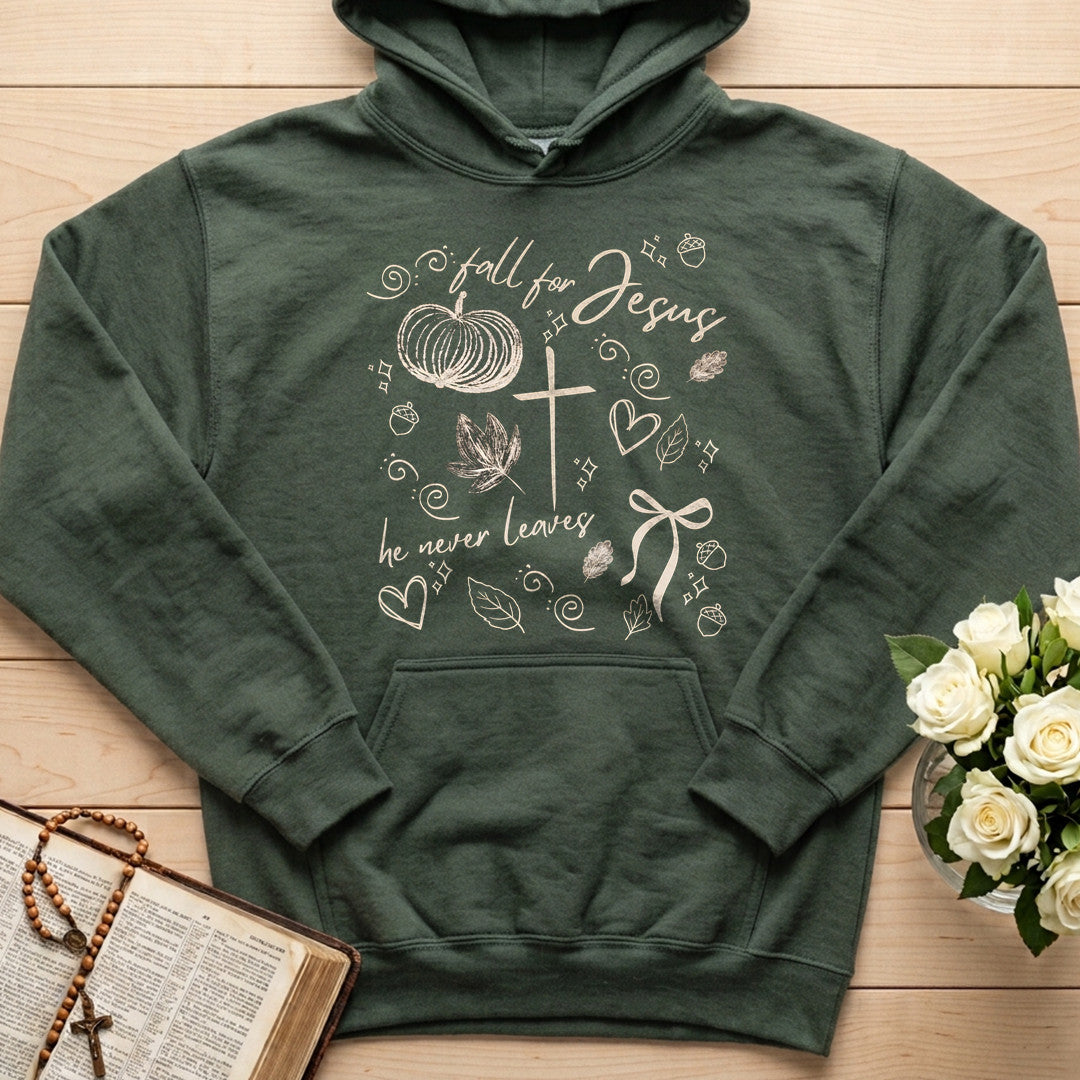 Fall For Jesus He Never Leaves 81