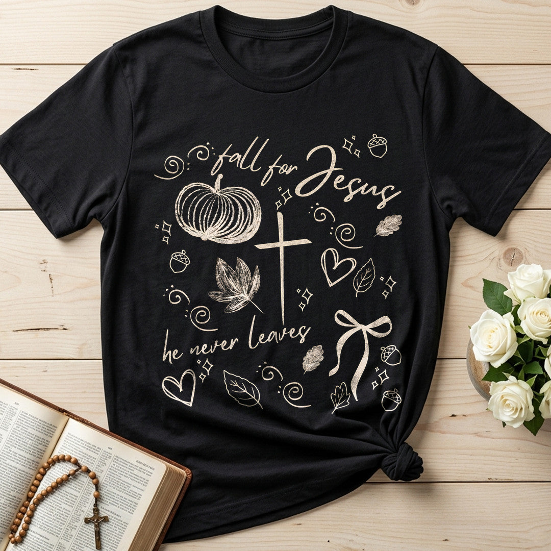 Fall For Jesus He Never Leaves 81