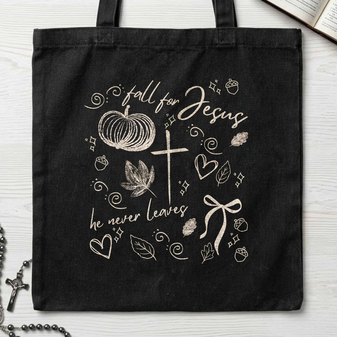 Fall For Jesus He Never Leaves 81