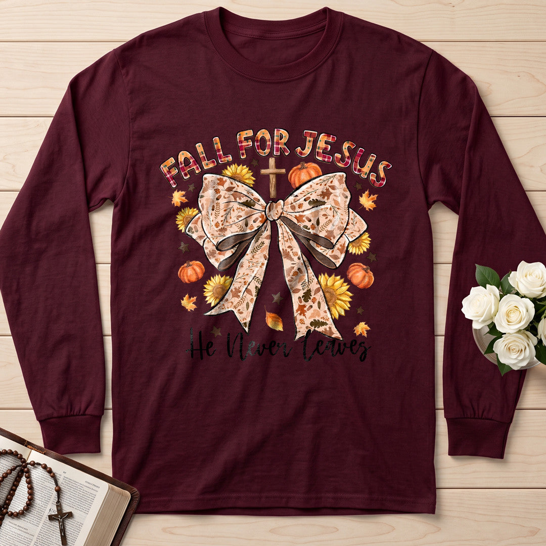 Fall For Jesus He Never Leaves 82