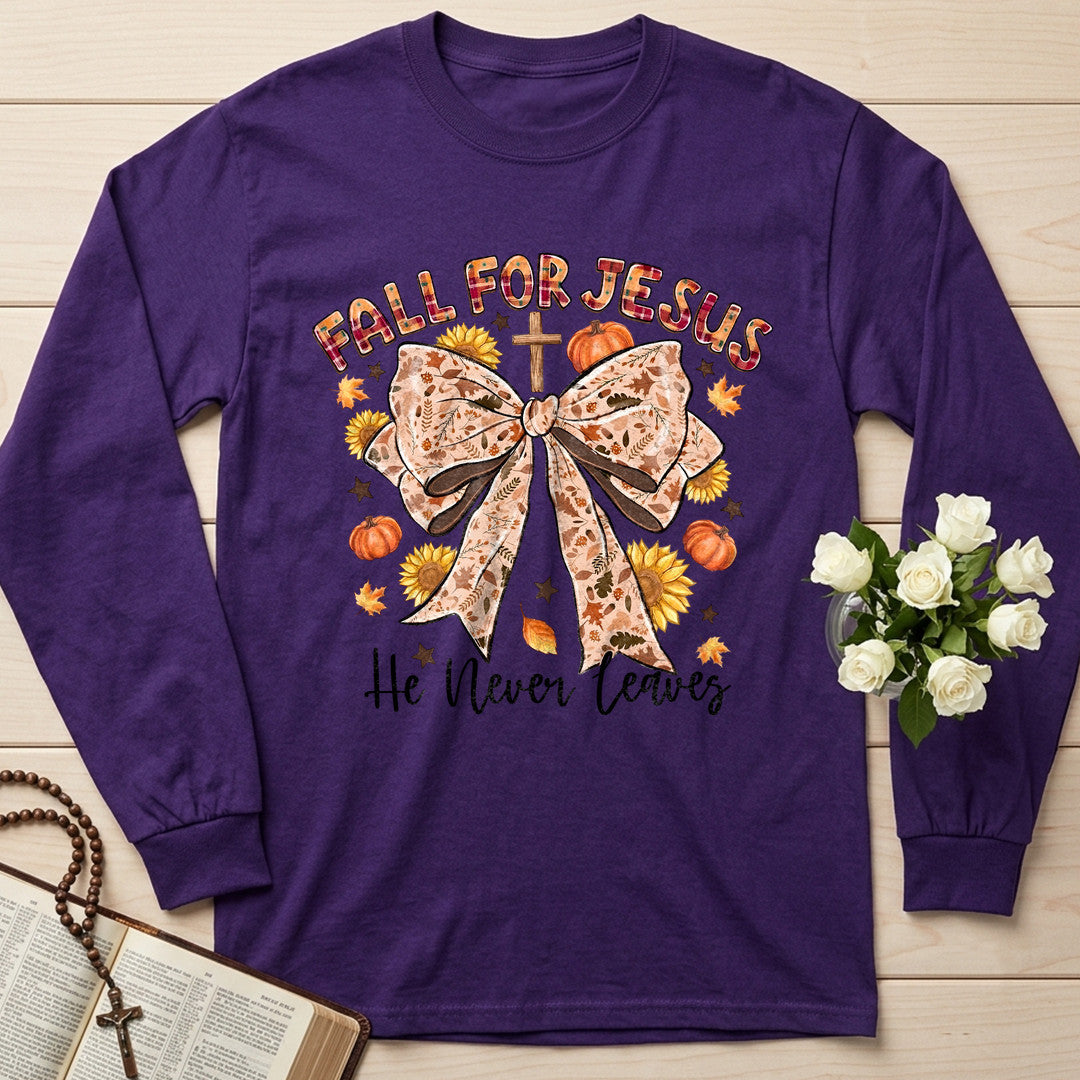 Fall For Jesus He Never Leaves 82