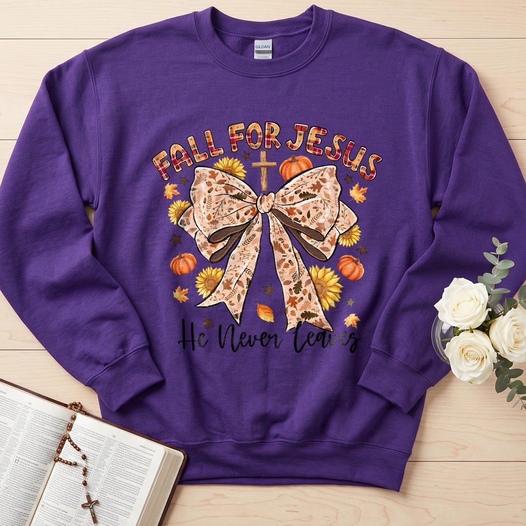 Fall For Jesus He Never Leaves 82
