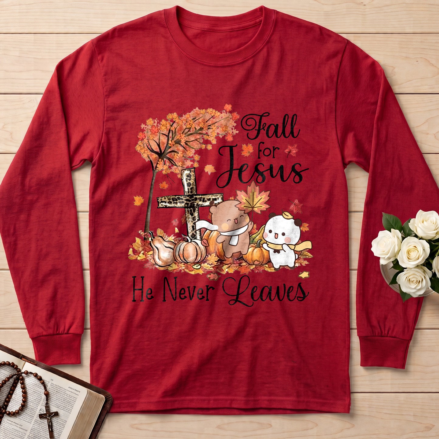 Fall For Jesus He Never Leaves 84