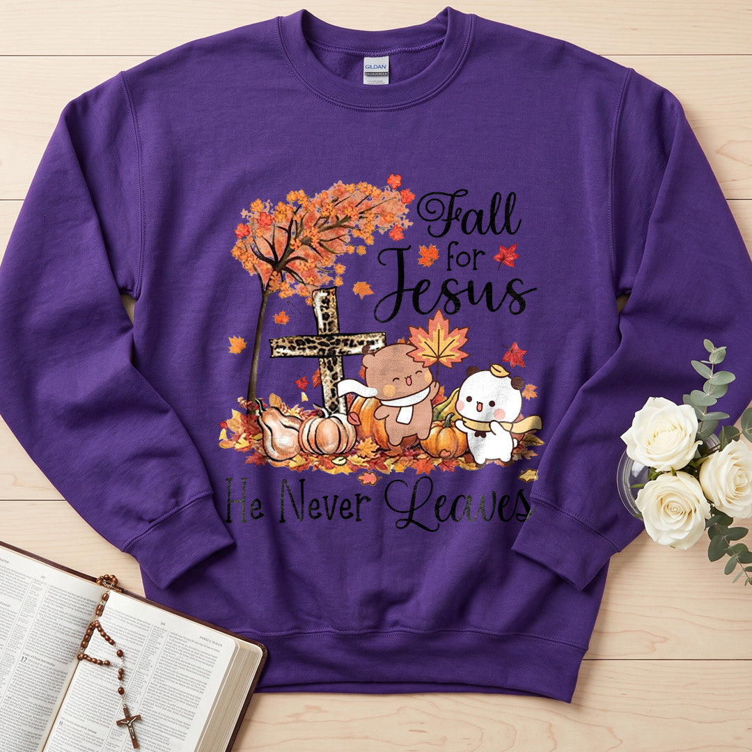 Fall For Jesus He Never Leaves 84