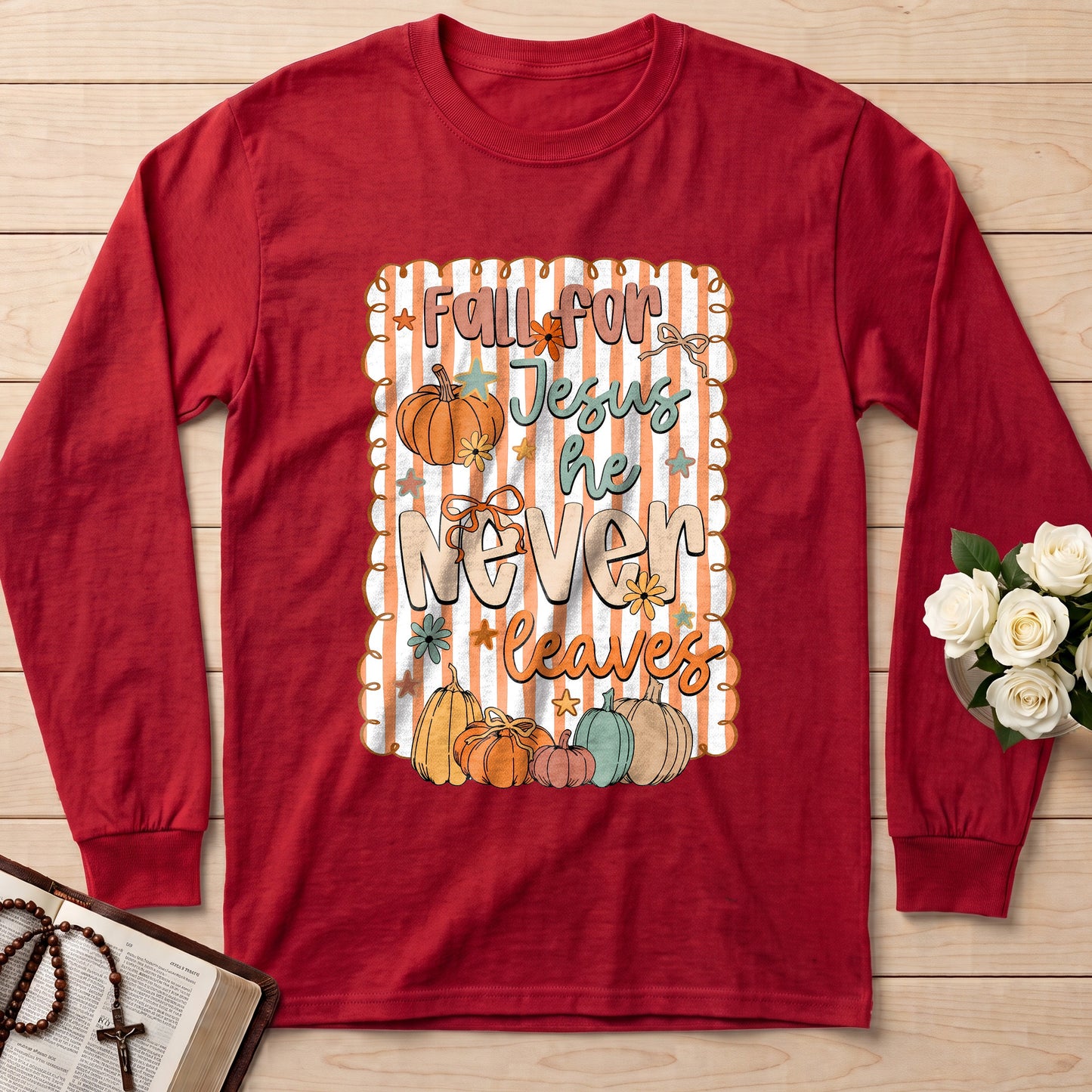 Fall For Jesus He Never Leaves 85
