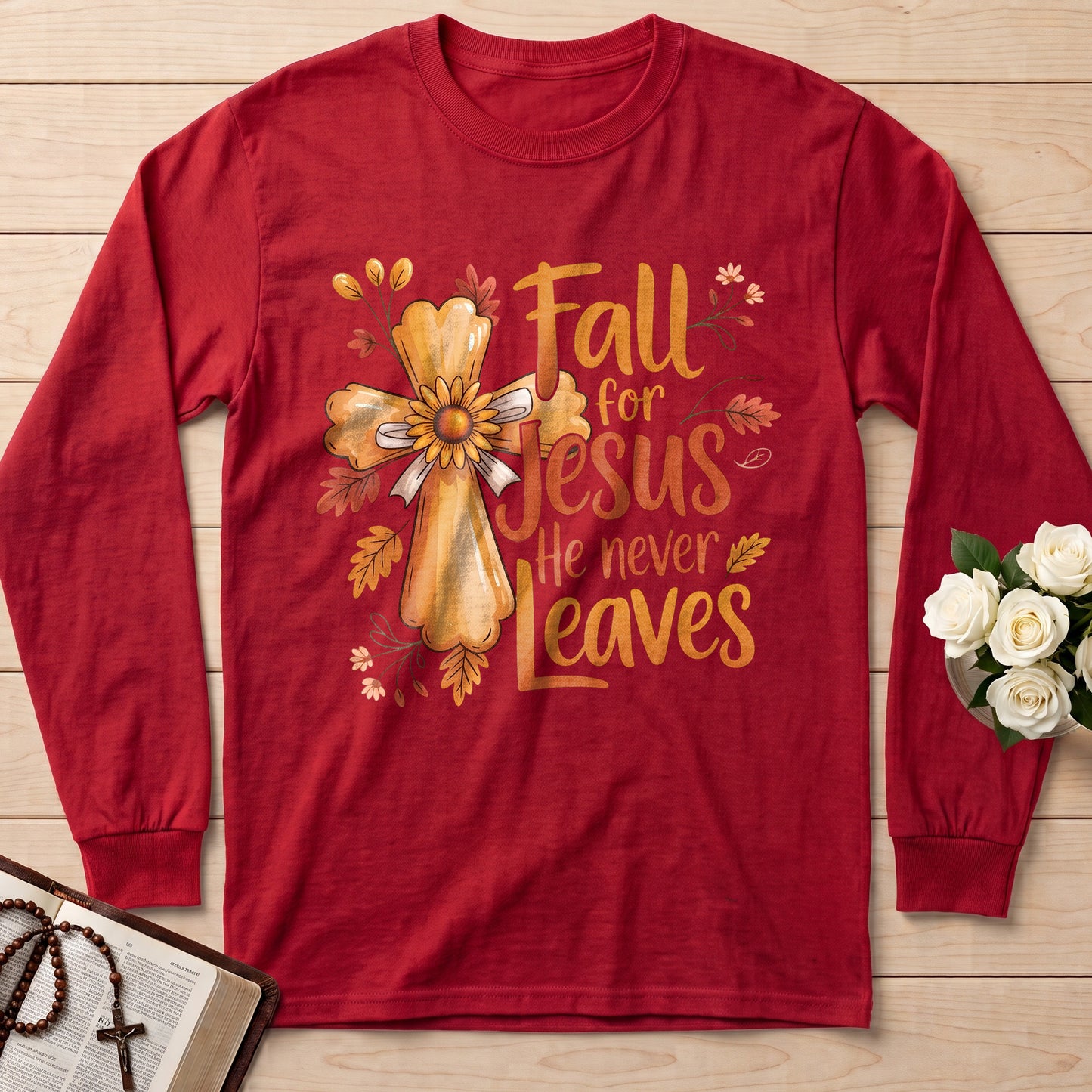 Fall For Jesus He Never Leaves 86