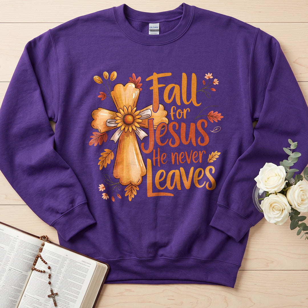 Fall For Jesus He Never Leaves 86