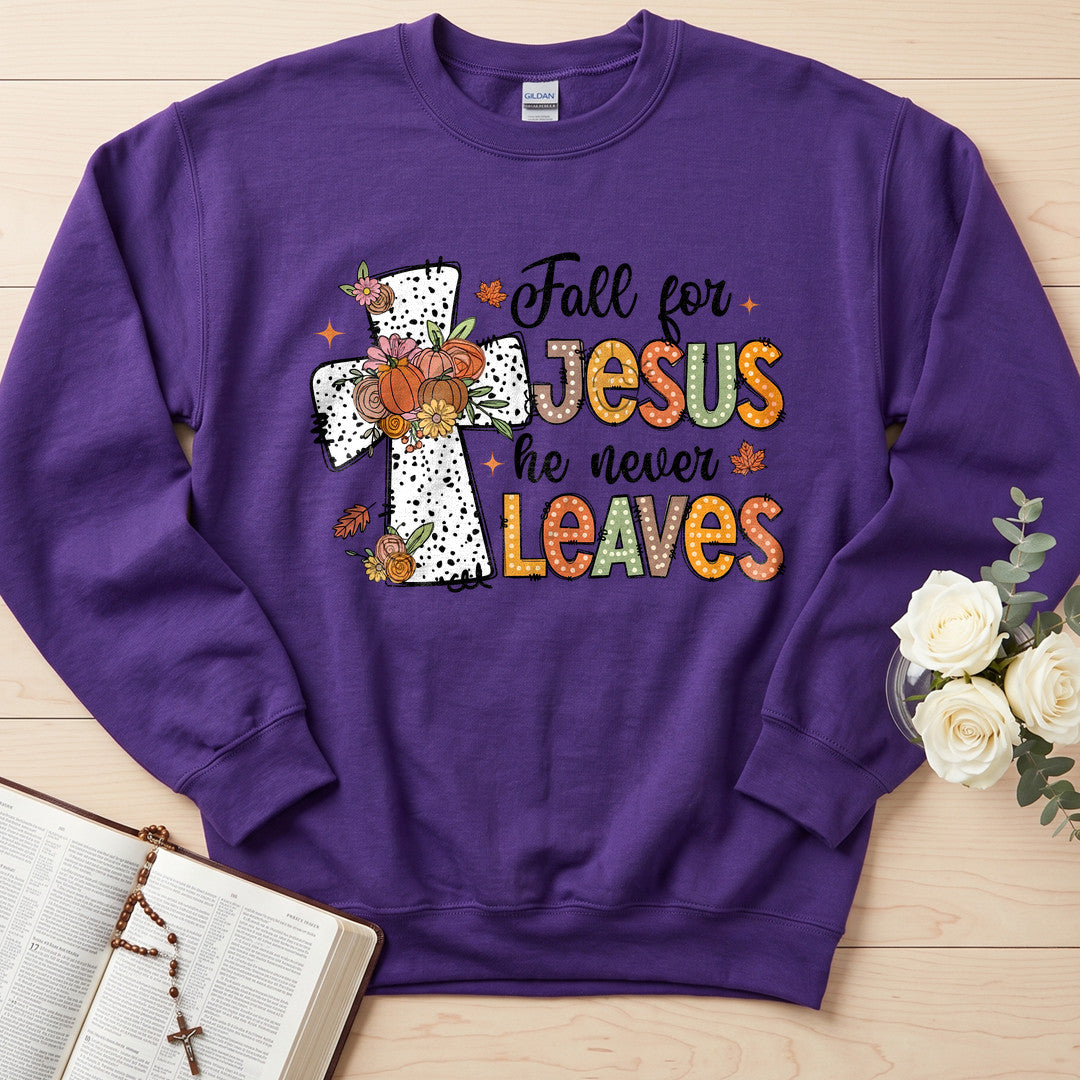 Fall For Jesus He Never Leaves 87