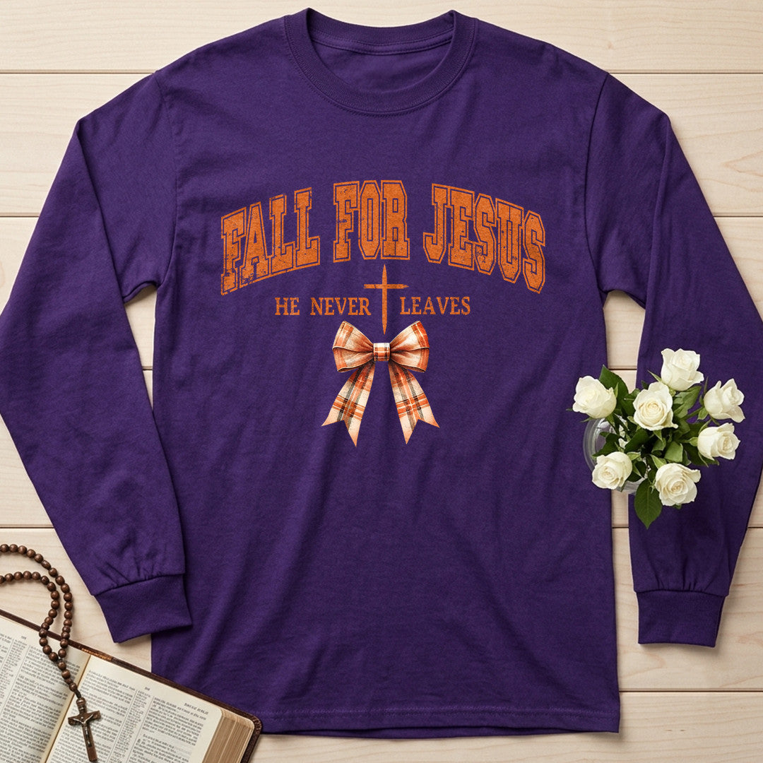 Fall For Jesus He Never Leaves 89