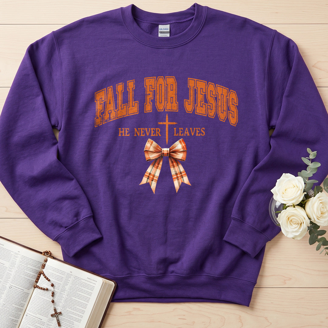 Fall For Jesus He Never Leaves 89