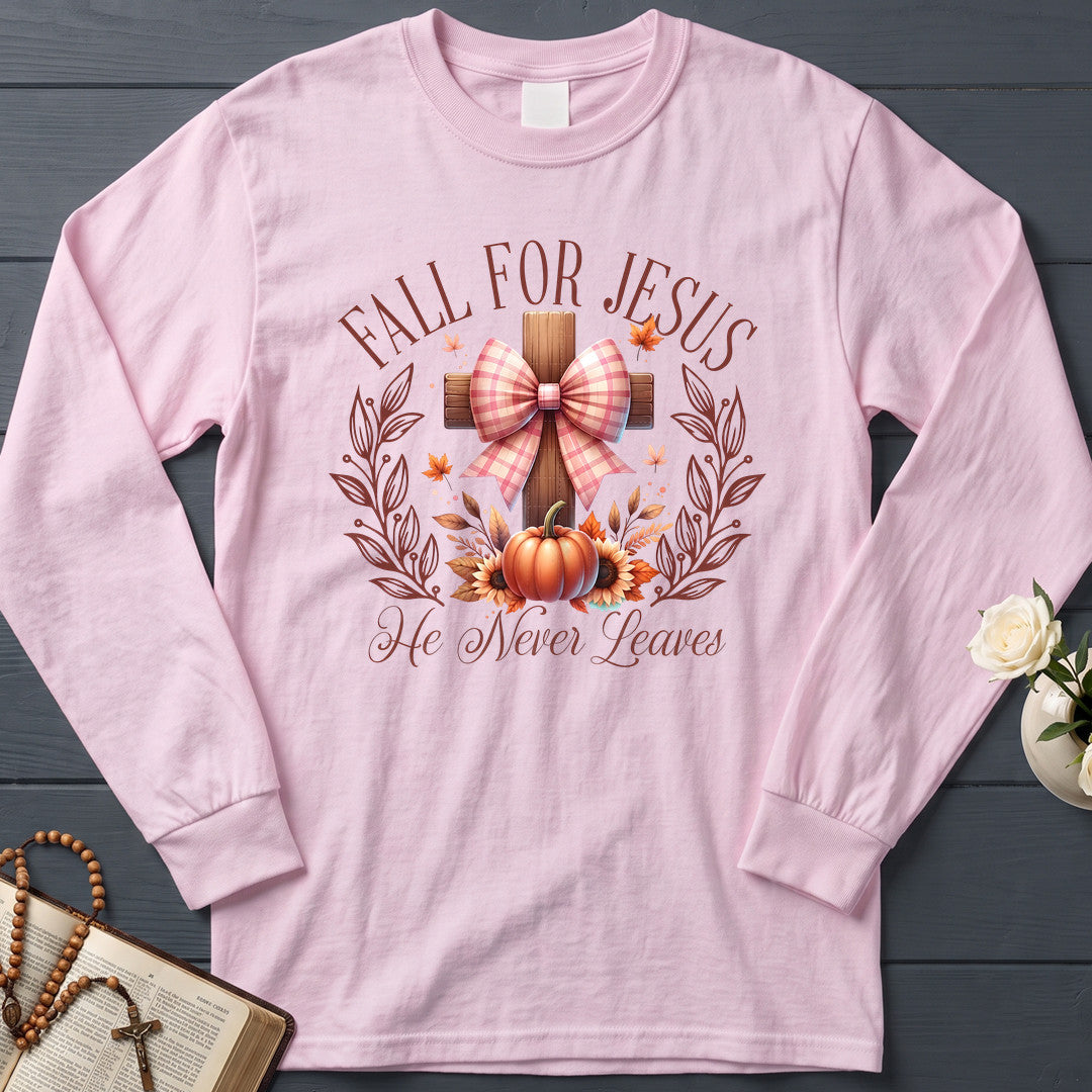 Fall For Jesus He Never Leaves 92
