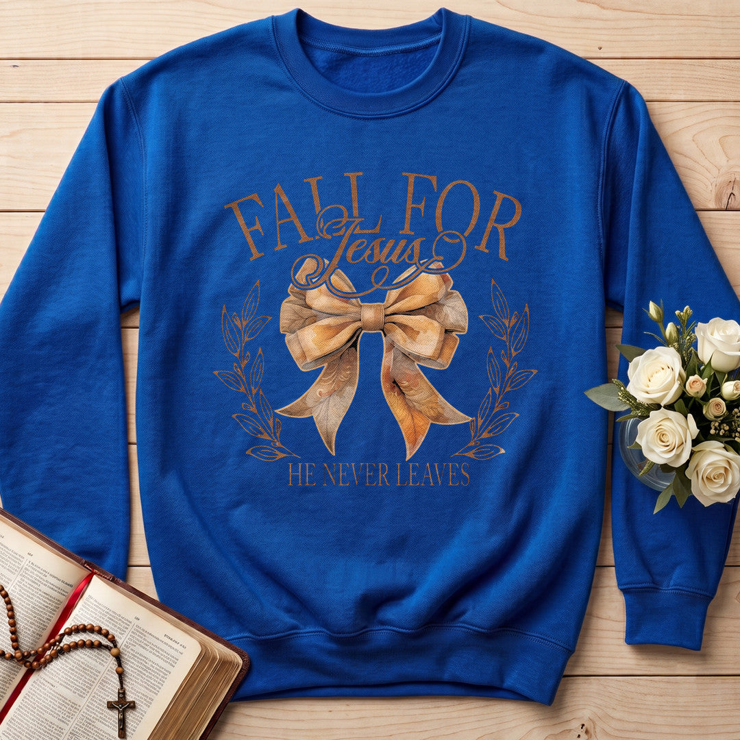 Fall For Jesus He Never Leaves 93