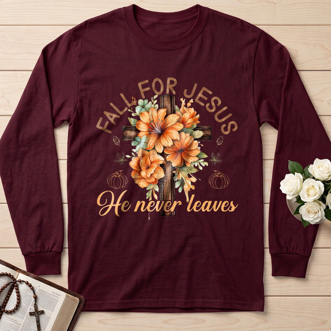 Fall For Jesus He Never Leaves 96
