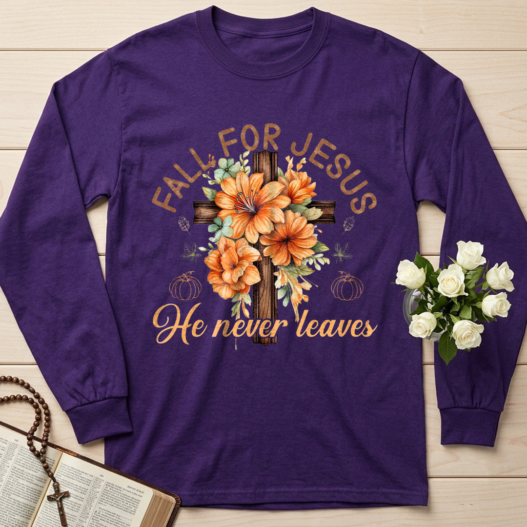 Fall For Jesus He Never Leaves 96