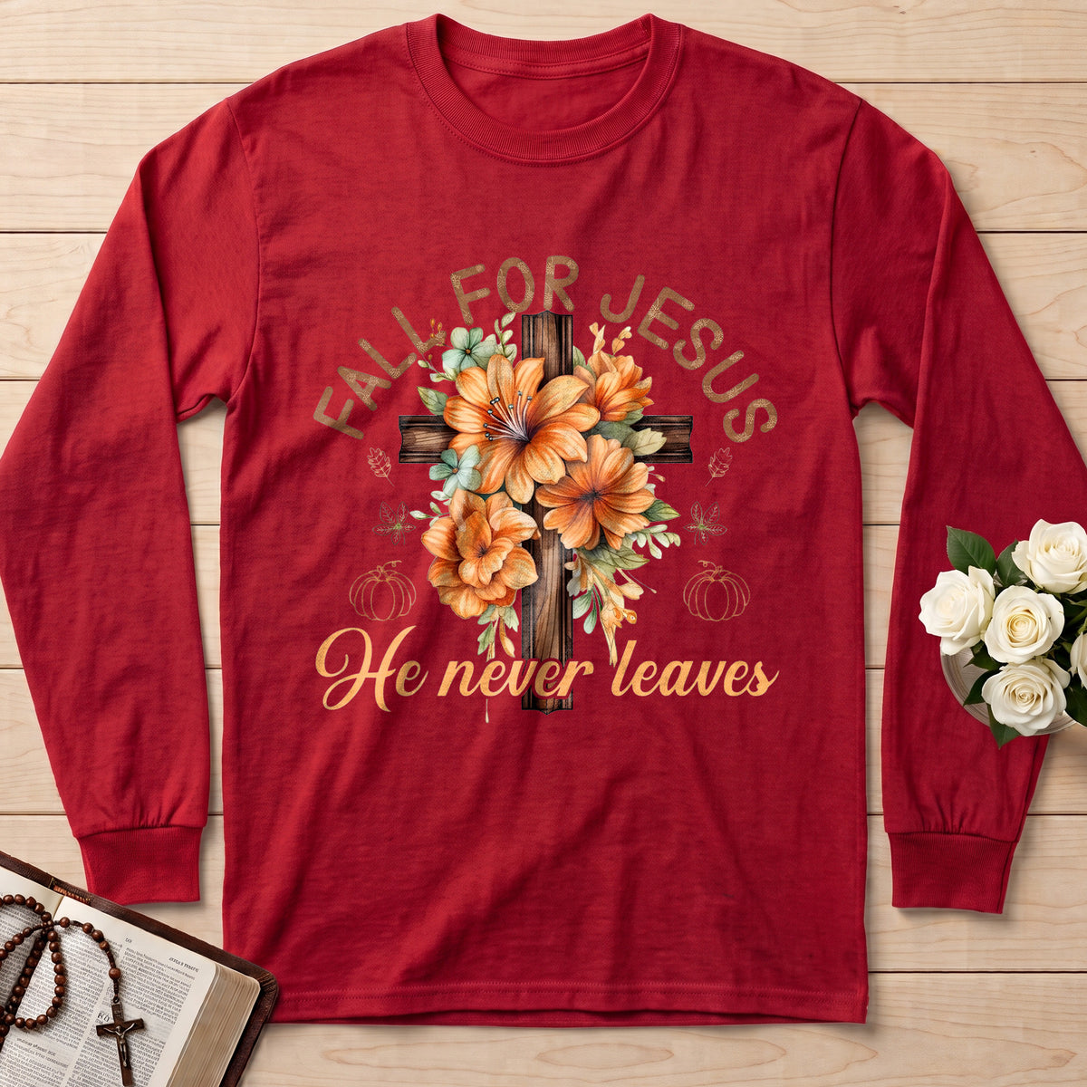 Fall For Jesus He Never Leaves 96