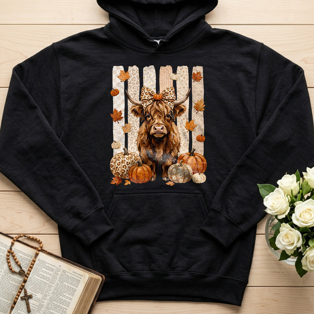Fall Highland Cow 01