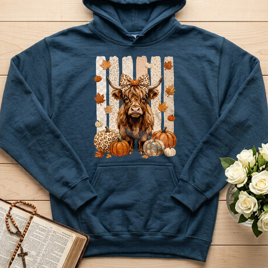 Fall Highland Cow 01