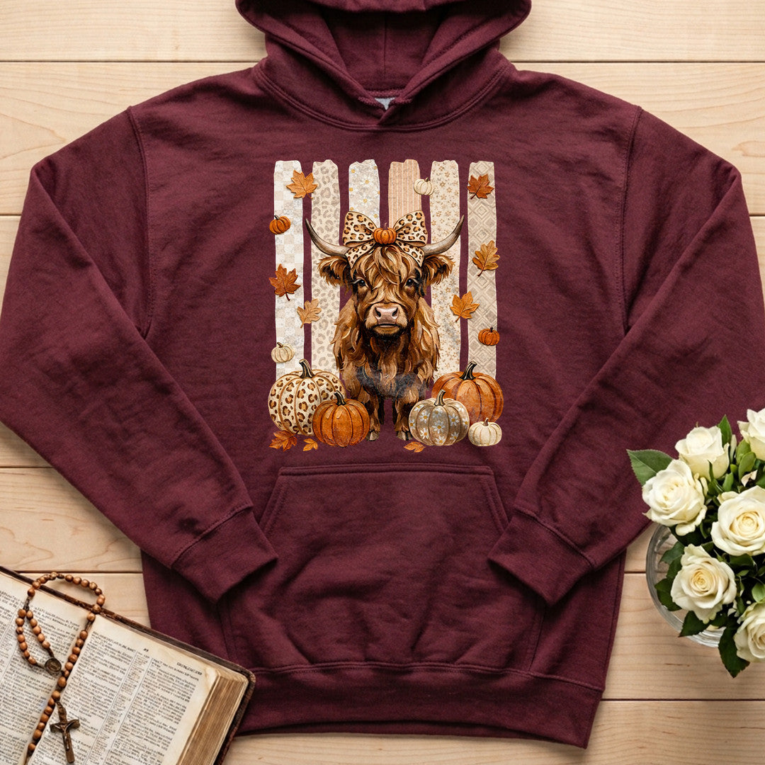 Fall Highland Cow 01