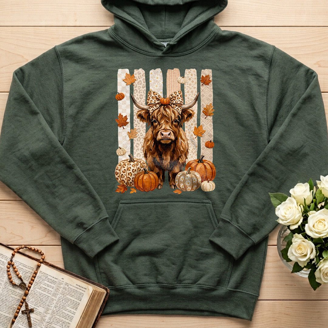 Fall Highland Cow 01