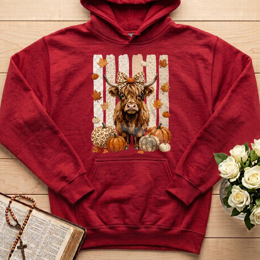 Fall Highland Cow 01