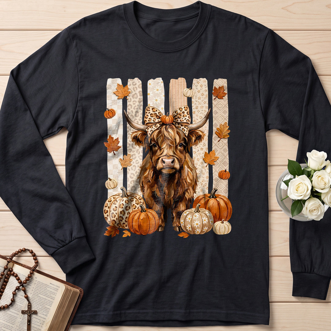 Fall Highland Cow 01
