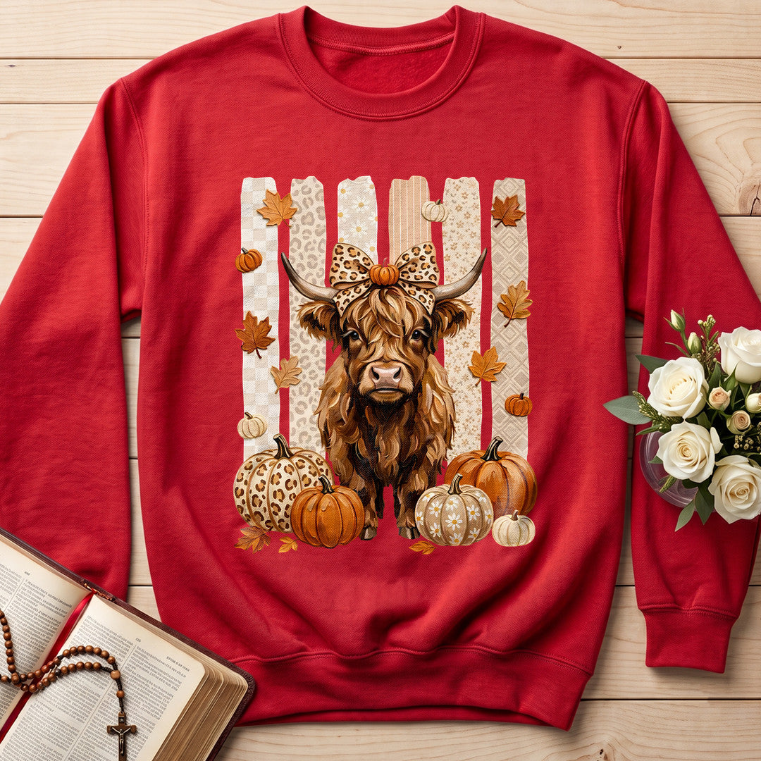 Fall Highland Cow 01