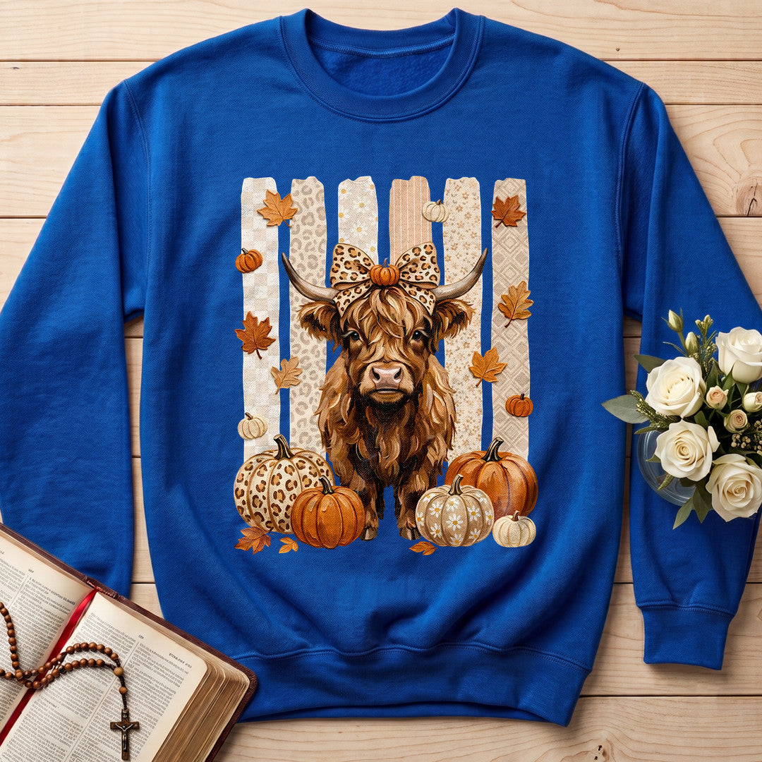 Fall Highland Cow 01