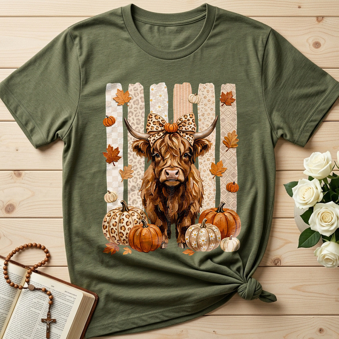 Fall Highland Cow 01