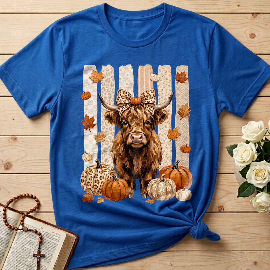 Fall Highland Cow 01