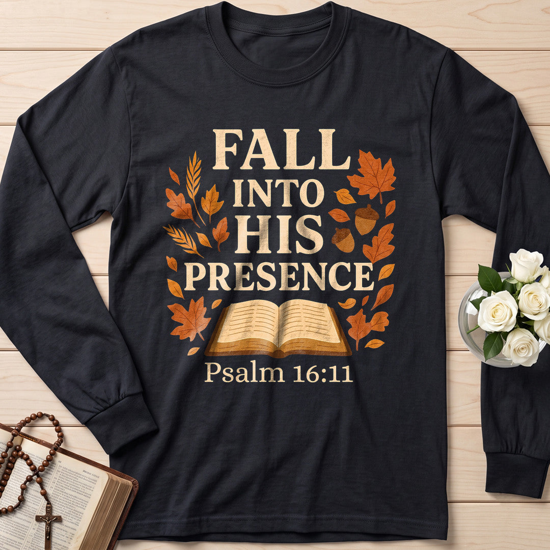 Fall Into His Presence Psalm 16.11 01
