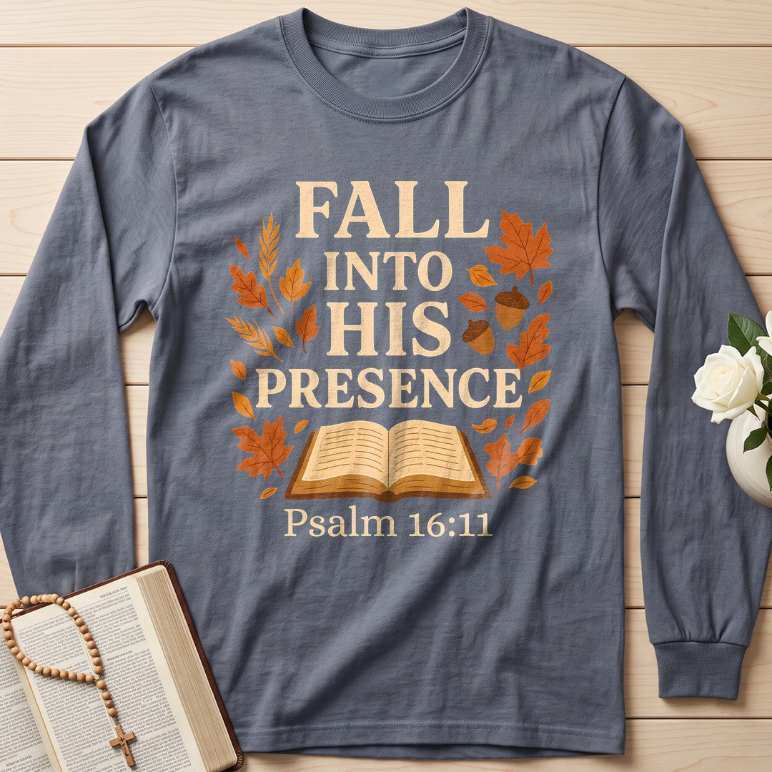 Fall Into His Presence Psalm 16.11 01