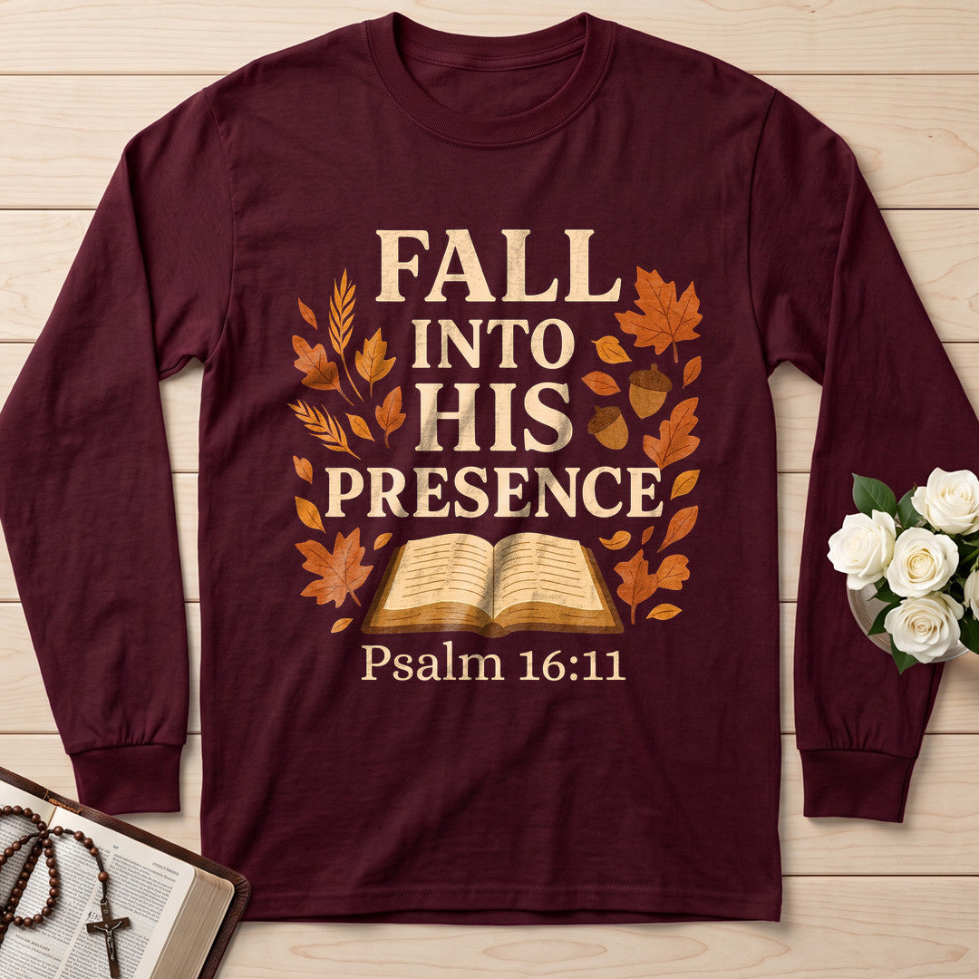 Fall Into His Presence Psalm 16.11 01