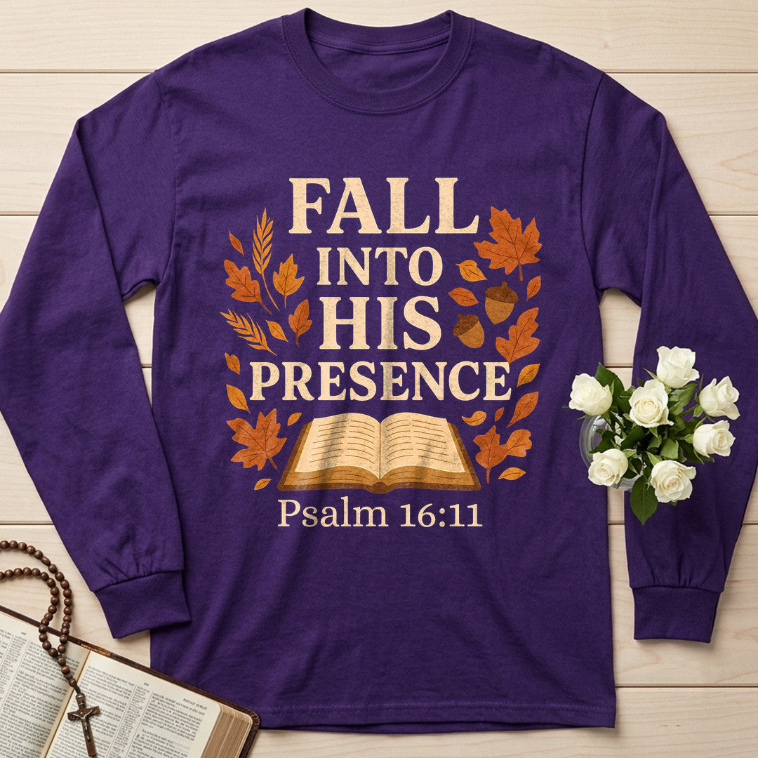 Fall Into His Presence Psalm 16.11 01