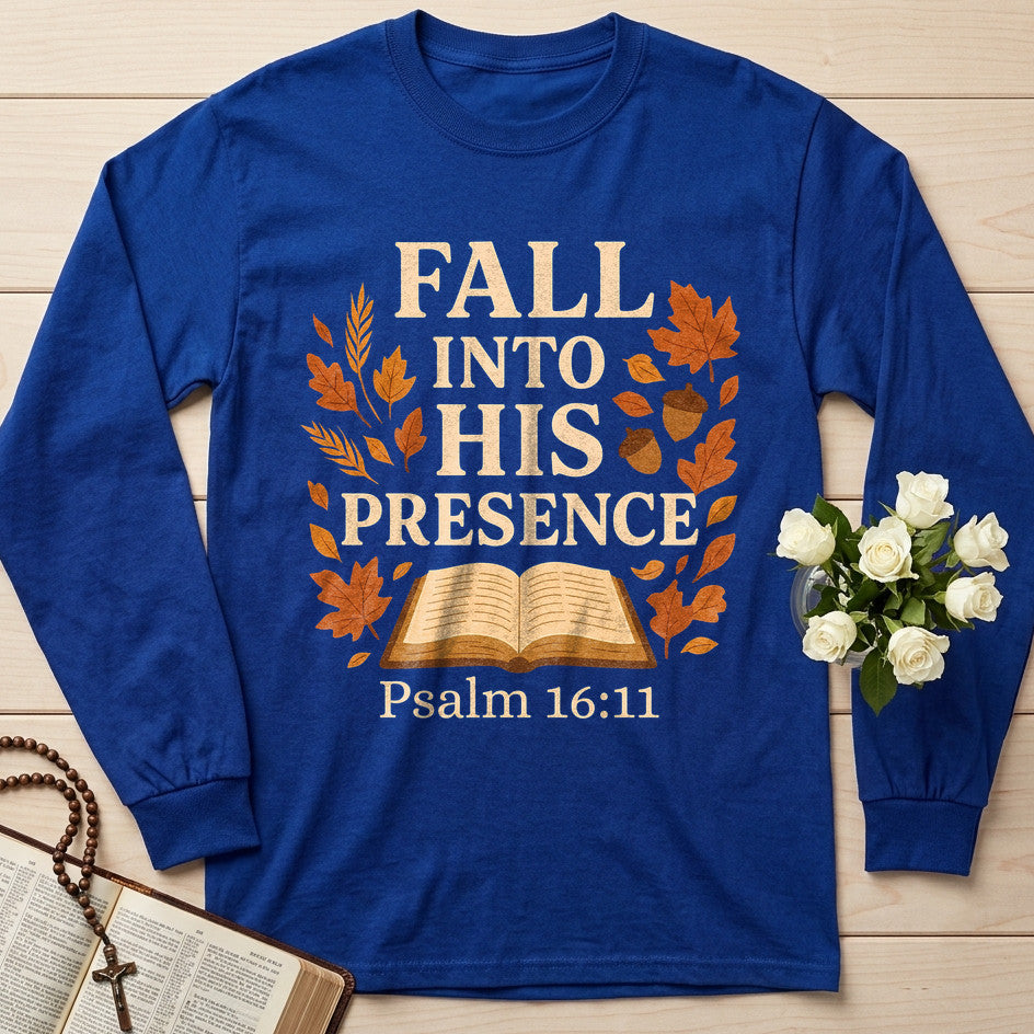Fall Into His Presence Psalm 16.11 01