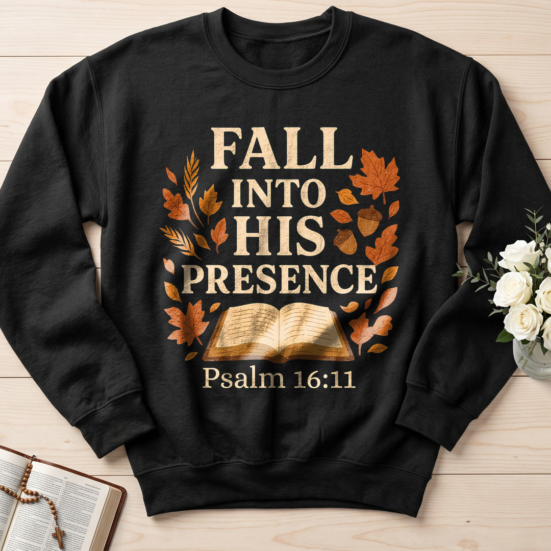 Fall Into His Presence Psalm 16.11 01